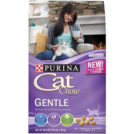 Purina Cat Chow Dry Cat Food, Gentle Formula