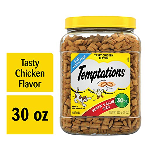 Temptations Classic Crunchy and Soft Cat Treats, 30 oz.