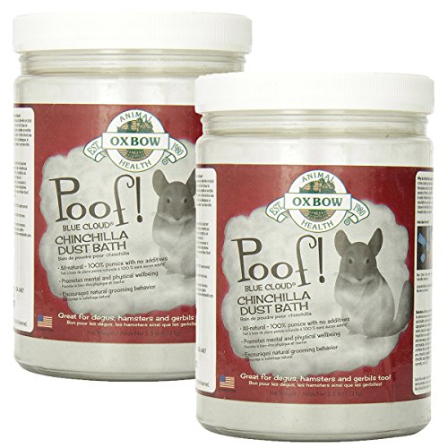 Oxbow POOF! Chinchilla Dust, pack of 2