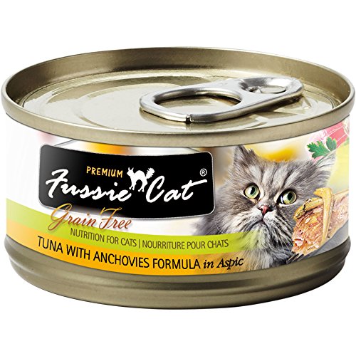 Fussie Cat Tuna & Anchovy Case 24 2.8Oz Can