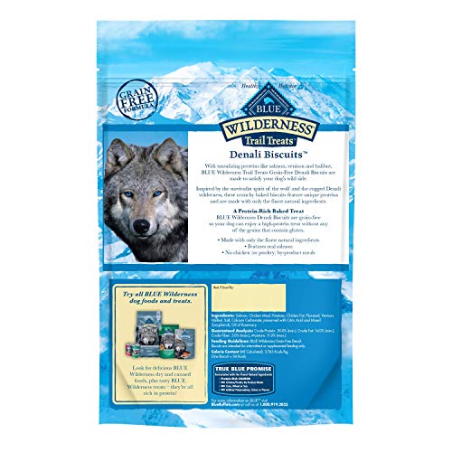Blue Buffalo Wilderness Trail Treats Grain Free Biscuits Crunchy Dog Treats