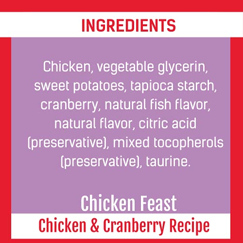 Get Naked Biteables Natural Soft Treats for Cats, Cat Health Plus, Chicken Feast Recipe, 3 oz, 1 Pouch