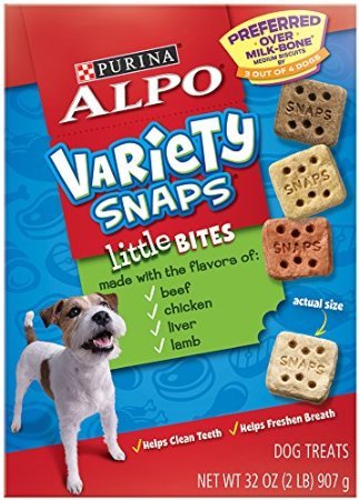 Purina Alpo Variety Snaps Little Bites Dog Treats 32oz (2)