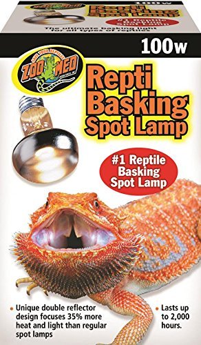 (4 Pack) Zoo Med Repti Basking Spot Lamps 100 watt for Reptiles