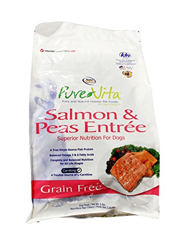 PureVita Salmon and Peas Grain-Free Dog Food 5Lbs