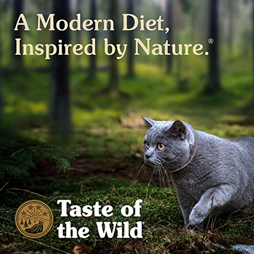 Taste of the Wild High Protein Real Meat Grain-Free Recipe Wet Canned Cat Food, Made With Premium Ingredients That Include Sources of Vitamins, Antioxidants and Essential Nutrients