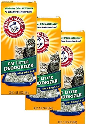 Arm & Hammer Multiple Cat Litter Deodorizer with Baking Soda (3 Pack)