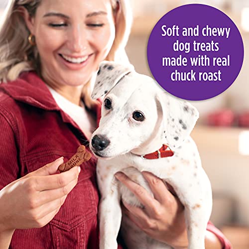 Milk-Bone Soft & Chewy Beef & Filet Mignon Recipe Dog Snacks, 5.6-Ounces