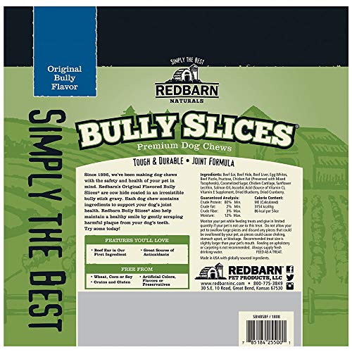 Redbarn Bully Slices - Original Bully Flavor, 9 oz. Bags (1-Count)