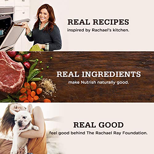 Rachael Ray Nutrish Burger Bites Real Meat Dog Treats, Beef Burger with Bison Recipe, 12 Ounces, Grain Free