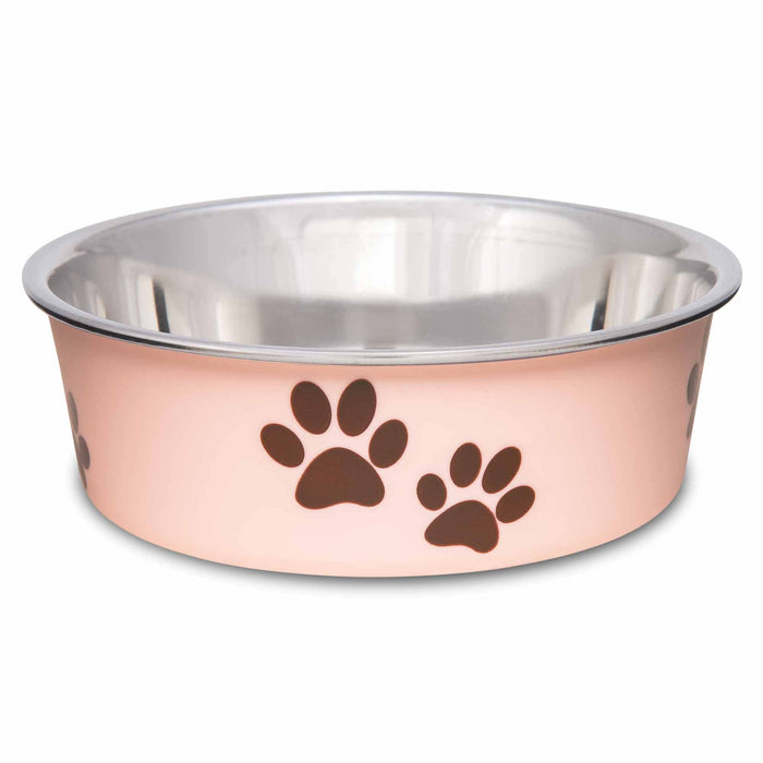 Loving Pets Bella Bowl for Dogs, Small, Paparazzi Pink