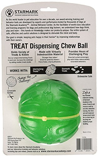 Starmark Treat Dispensing Chew Ball