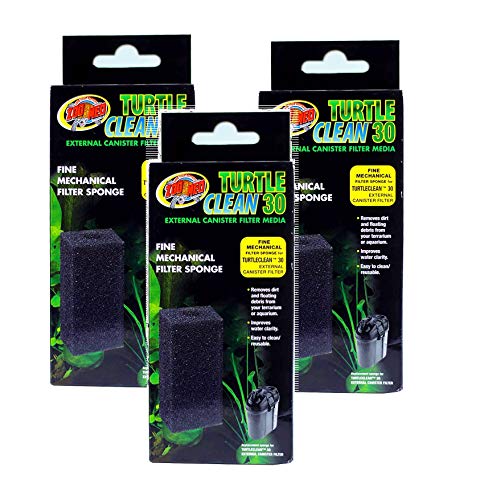 Zoo Med Turtle Clean 30 External Canister Filter Media (3 Pack)