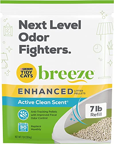 Purina Tidy Cats Non Clumping Breeze Enhanced Pellets Multi Cat Litter