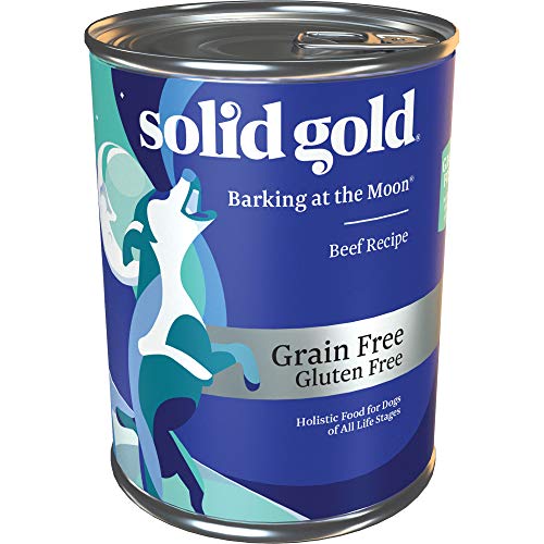 Solid Gold High Protein Wet Dog Food; Barking at The Moon Grain Free with Real Beef