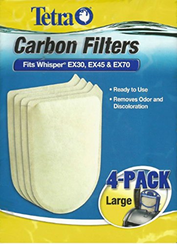Tetra Whisper Ex Carbon Filter Large 4pk