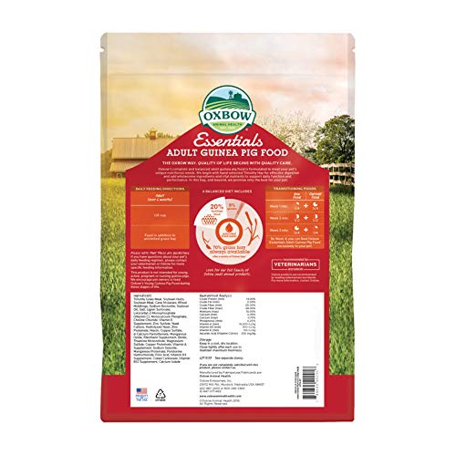Oxbow Essentials Adult Guinea Pig Food - 10 lb.