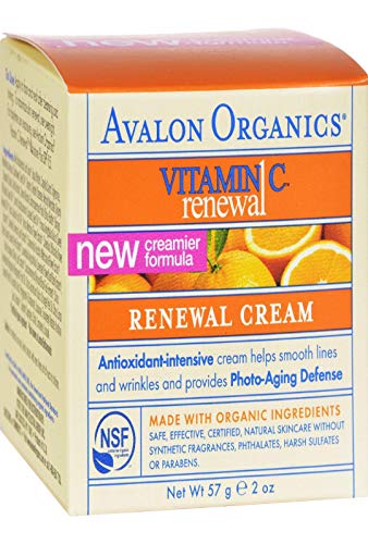 Avalon Organics Vitamin C Renewal Facial Cream 2 oz