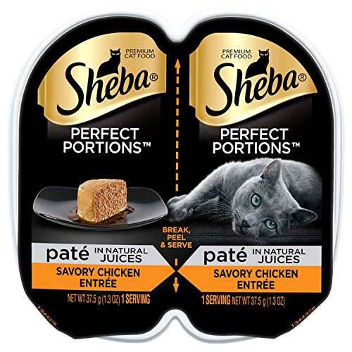 Sheba Perfect Portions Pate Savory Chicken Entree 2.6 Ounce  Pack of 6