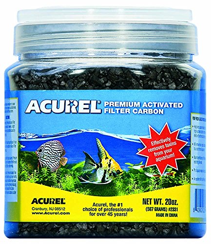 Acurel Premium Activated Filter Carbon Granules for Aquariums and Ponds
