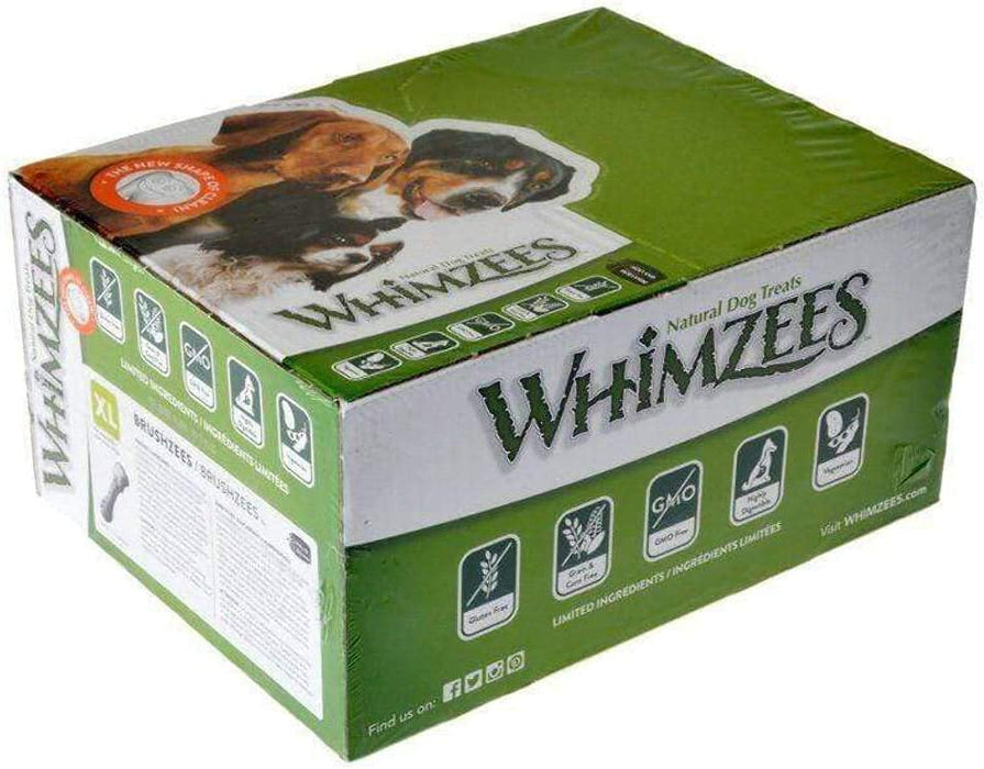 WHIMZEES Brushees Dental Chews, X-Large, 18-Count Box