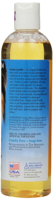 BIO-GROOM Protein Lanolin Tearless Dog Shampoo