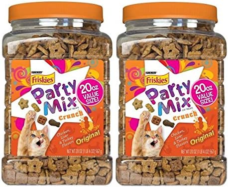 Purina Friskies Party Mix Original Crunch Cat Treats (20oz. - 2 Pack)