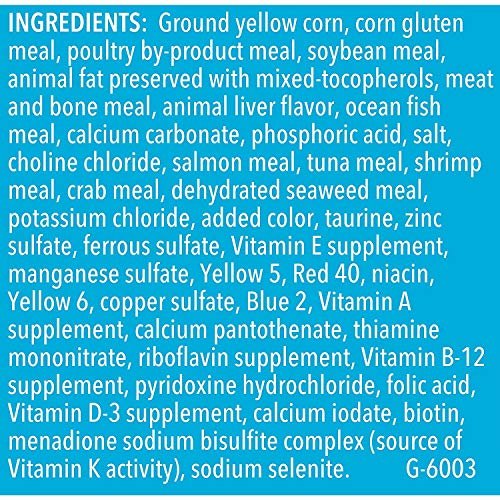 Purina Friskies Seafood Sensations Dry Cat Food, 3.15 lb. Bag (Pack of 2)