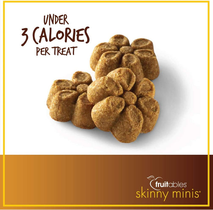 Fruitables Skinny Minis Low Calorie 5 Ounce Rotisserie Chicken Soft & Chewy Dog Treats Pack of 3