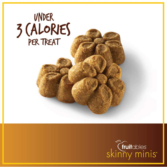 Fruitables Skinny Minis Low Calorie 5 Ounce Rotisserie Chicken Soft & Chewy Dog Treats Pack of 3