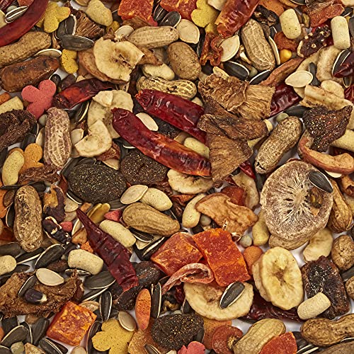 Tropical Carnival F.M. Brown's, Gourmet Macaw Food Big Bites for Big Beaks - Seeds, Veggies, Fruits, and Nuts with Probiotics