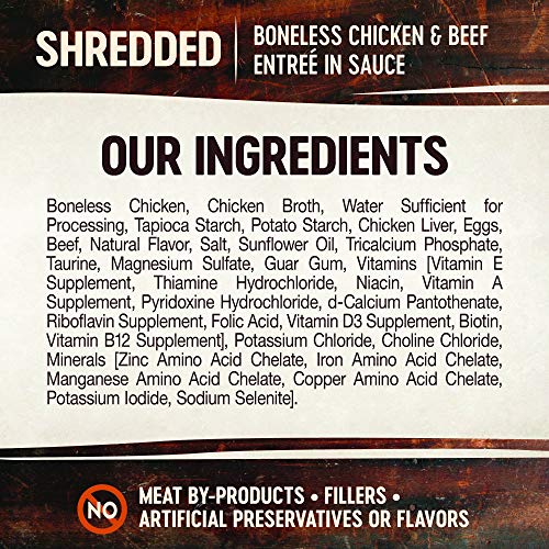 Wellness CORE Signature Selects Shredded Boneless Wet Cat Food (Pack of 12)