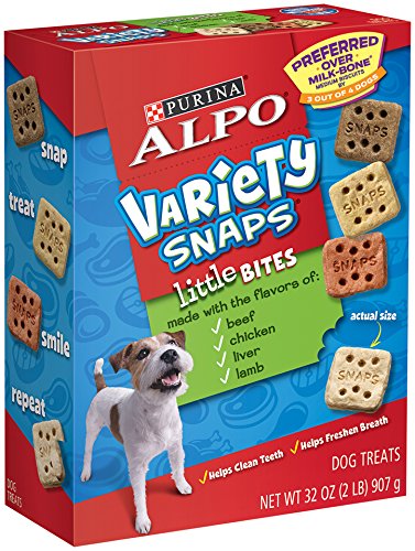 Purina ALPO Variety Snaps Little Bites Adult Dog Treats