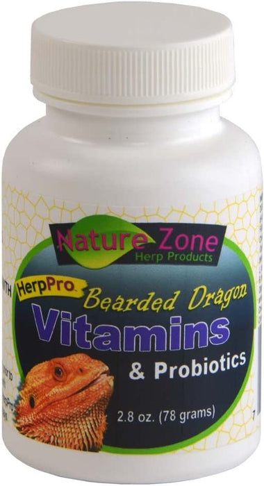Nature Zone Bearded Dragon Vitamins & Probiotics 3 oz