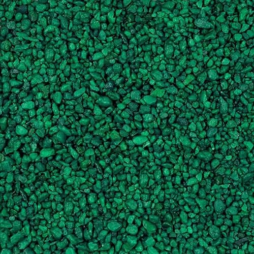 Pure Water Pebbles Aquarium Gravel, 2-Pound, Emerald Green