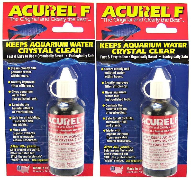 Acurel F Aquarium Clarifier (50ml, Pack of 2) 50 ml