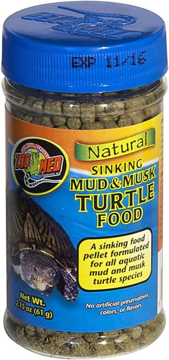 Zoo Med ZM-66 Sinking Mud & Musk Turtle Food 2.15oz