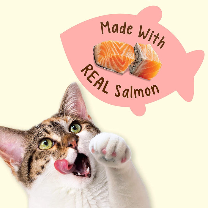 Friskies Party Mix Naturals with Real Salmon Cat Treats