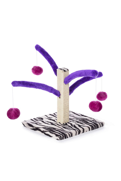 Prevue Pet Products Kitty Power Bounce 'n Spring Scratcher Furniture purple Small