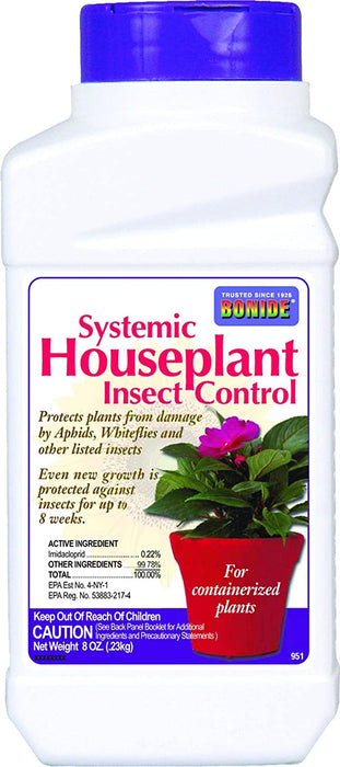 Bonide Systemic House Plant Insect Control Multiple Insects Granules 8 Oz