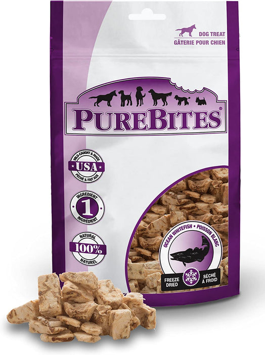PureBites Ocean Whitefish Freeze-Dried Treats for Dogs