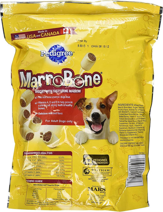 Pedigree MarroBone Dog Treat 1.5 pounds, Bundle of 2 Bags