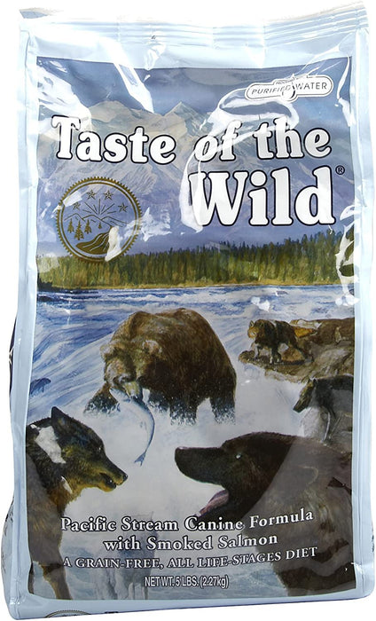 Taste of the Wild Pacific Stream Canine - Smoked Salmon - 5 lb