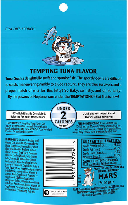 Whiskas Classic Temptations Tempting Tuna, Cat Treats, 3 oz