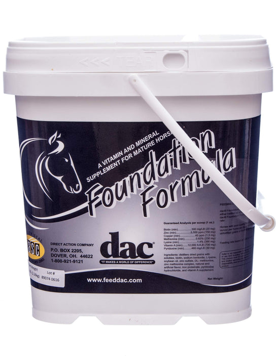 DAC Foundation Formula 5 lb Hoof and Hair Supplement