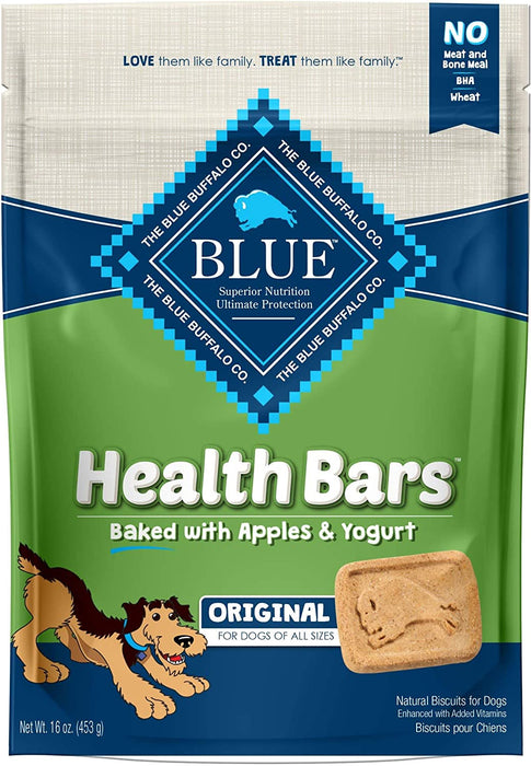Blue Buffalo Blue Health Bars with Apples and Yogurt Dog Treats