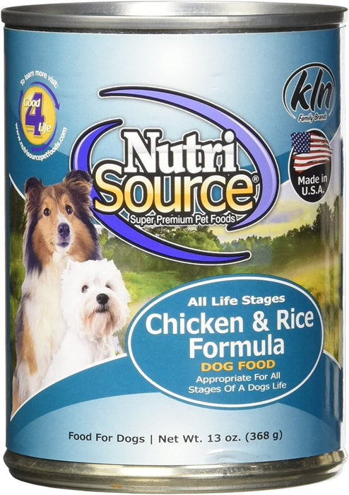 Nutri Source Chicken & Rice - 12x13 oz