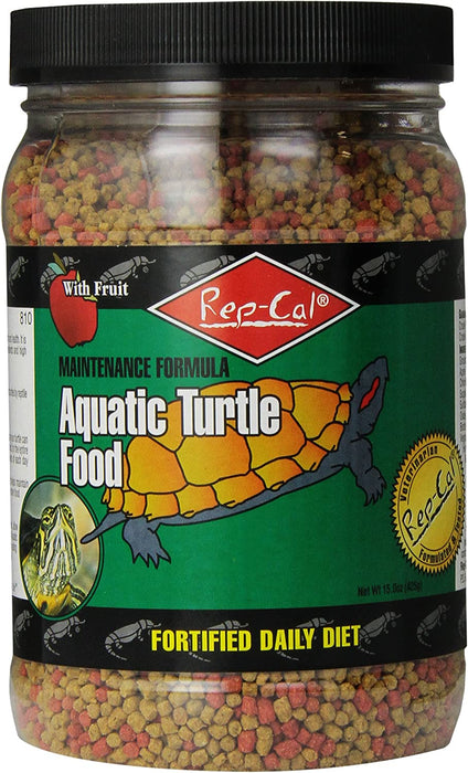 Rep-Cal SRP00810 Aquatic Turtle Food, 15-Ounce