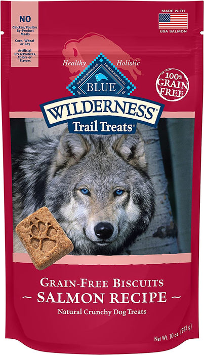 BLUE Wilderness Grain Free Biscuits Crunchy Dog Treats
